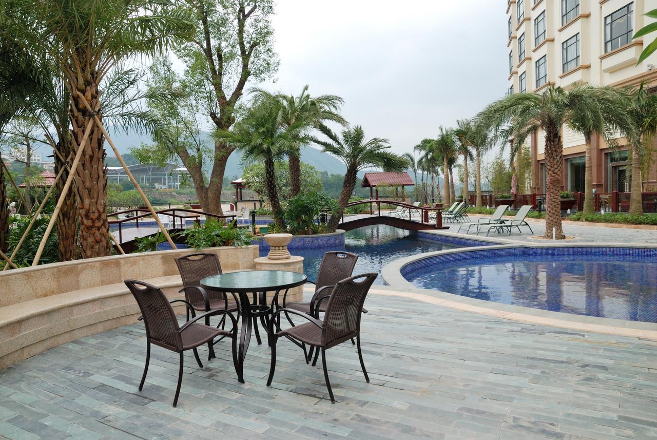Goodview Hotel Sangem Zhangmutou Bagian luar foto