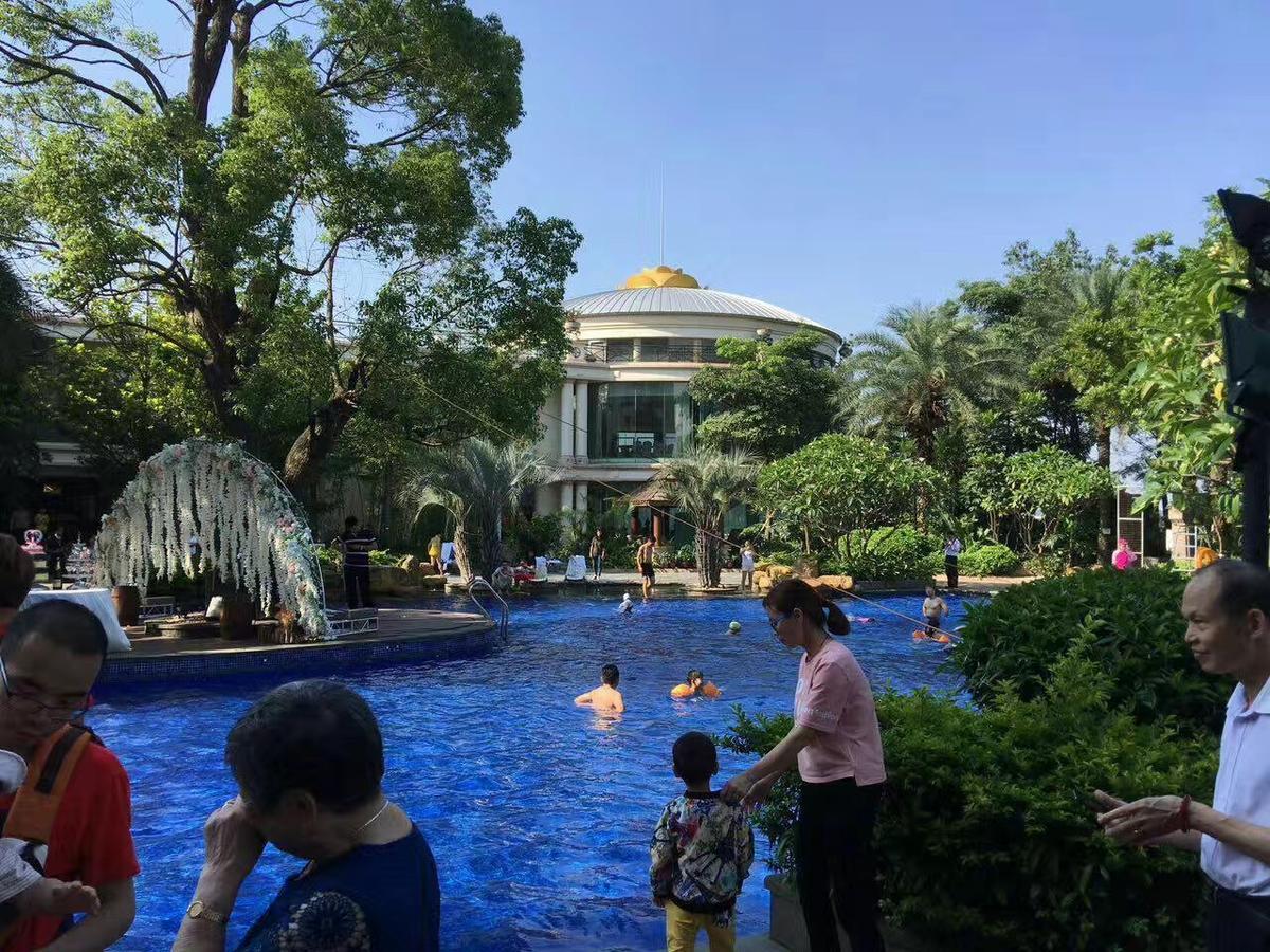 Goodview Hotel Sangem Zhangmutou Bagian luar foto