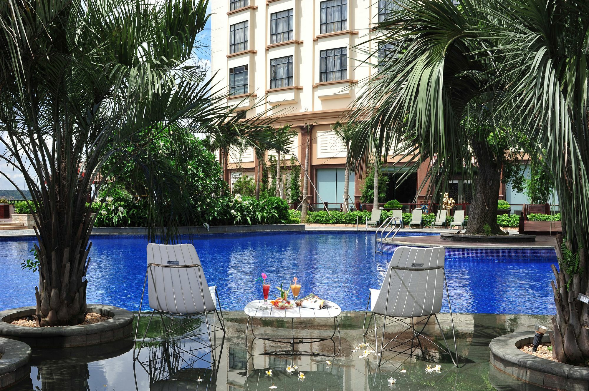 Goodview Hotel Sangem Zhangmutou Bagian luar foto